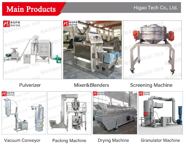 Chinese Medical Drying Jinger Pepper Lab Herb Rice Mill Fluidized Bed Airflow Jet Pulverizer Grinder