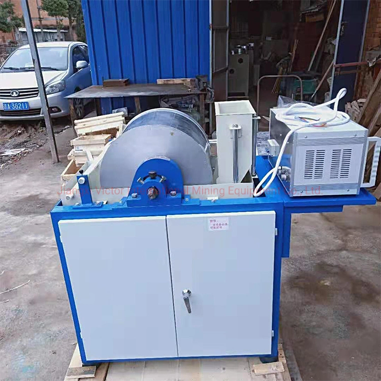 Laboratory Electromagnetic Wet Drum Crs400*300 Magnetic Machine Separator