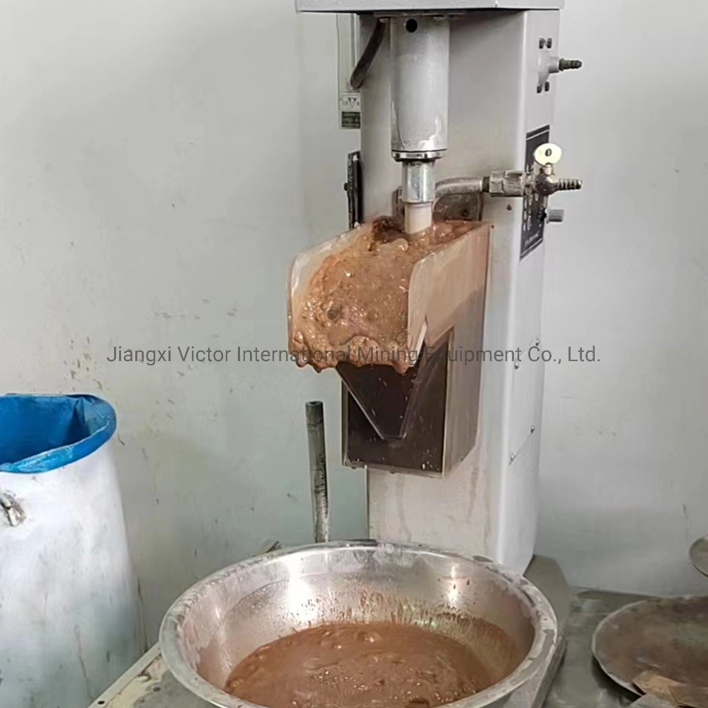 Copper Ore Recovery Plant Small Single Grooved Laboratory Flotation Machine