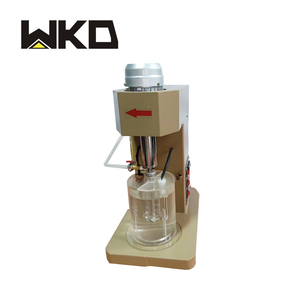 Laboratory Chemical Agitator Mixer Small Mining Leaching Tank for Sample Mixing