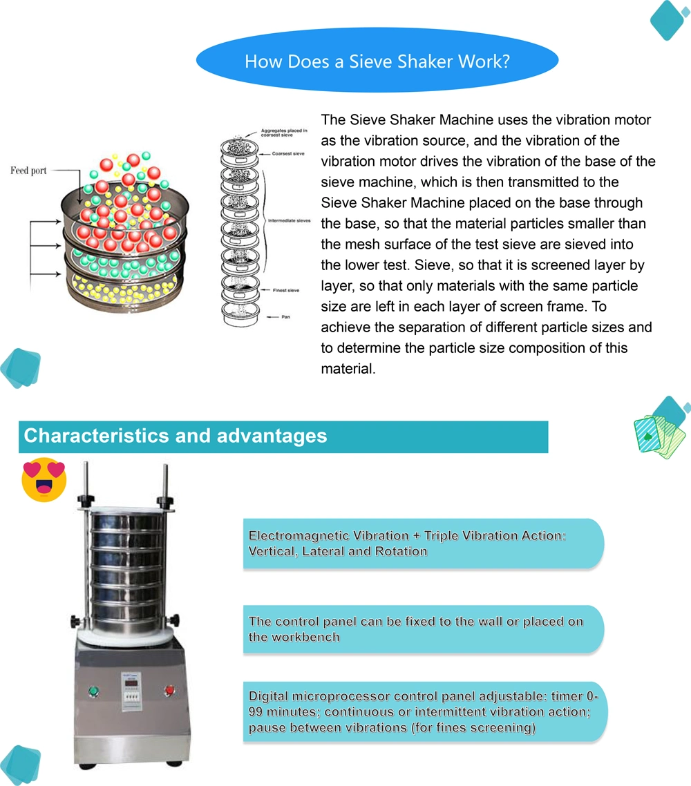 Industrial Electrical Mechanical Lab Sieve Shaker Price